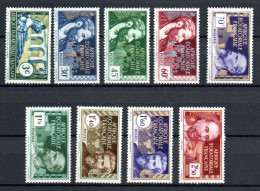 Col41 Colonies AEF Afrique équatoriale N° 77 à 84 + 86 Neuf XX MNH Cote 9,50 € - Nuevos