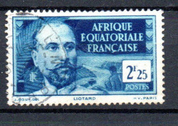 Col41 Colonies AEF Afrique équatoriale N° 85 Oblitéré  Cote 2,00 € - Used Stamps