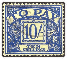 D67 1959-63 Crowns Watermark Postage Dues Used - Postage Due