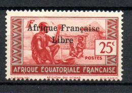 Col41 Colonies AEF Afrique équatoriale N° 99 Neuf (X)  Cote 11,00 € - Ongebruikt