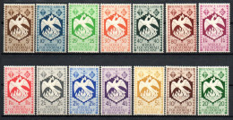 Col41 Colonies AEF Afrique équatoriale N° 141 à 154 Neuf X MH  Cote 9,50 € - Ungebraucht