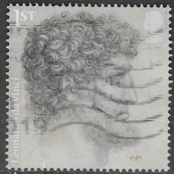 GROSSBRITANNIEN GRANDE BRETAGNE GB 2019 LEONARDO DA VINCI:THE HEAD OF A BEARDED MAN 1ST SG 4177 MI 4331 YT 4743 SC 3810 - Oblitérés