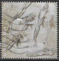 GROSSBRITANNIEN GRANDE BRETAGNE GB 2019 LEONARDO DA VINCI: THE HEAD OF A BEARDED MAN 1ST SG 4177 MI 4331 YT 4743 SC 3810 - Usati