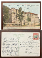 D)1918, CUBA, CIRCULATED POSTCARD FROM HAVANA CUBA TO NORWAY, CASTILLO LA FUERZA WITH CANCELLATION STAMP ON MILITARY LEA - Otros & Sin Clasificación