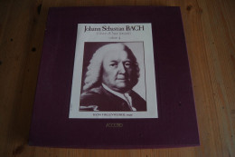 HANS VOLLENWEIDER J S BACH L OEUVRE D ORGUE VOLUME 4 RARE COFFRET 3 LP + LIVRET 1980 - Classical