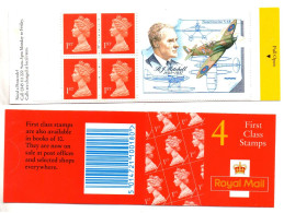 UK, GB, Great Britain, Booklet, 1995, MH 109, Zf 7, R. J. Mitchel, Airplane - Libretti