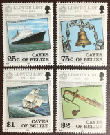 Cayes Of Belize 1984 Lloyd’s List MNH - Belize (1973-...)