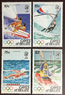 Cayes Of Belize 1984 Olympic Games MNH - Belize (1973-...)