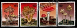 South Korea 1997 Yvert 1775-78, Flora, Mushrooms - MNH - Corée Du Sud