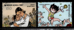 South Korea 1997 Yvert 1762-63, Cartoons (III) - MNH - Corée Du Sud