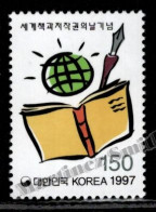 South Korea 1997 Yvert 1761, International Day Of Books, Author Rights - MNH - Corée Du Sud