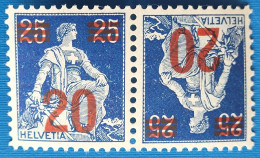 Zu K 16 / Mi K 16 / YT 184a ** / MNH  SBK 5,- CHF - Kopstaande