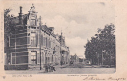 2603102Groningen, Damsterdiep (nieuwe Gedeelte)(poststempel 1903)(rechtsboven Een Kleine Beschadiging) - Groningen