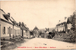 80 LUCHEUX - Rue D'En Haut - Beffroi - Lucheux