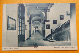 BRUXELLES  -  Collège Saint Michel , Boulevard Saint Michel  -  1913 - Bildung, Schulen & Universitäten