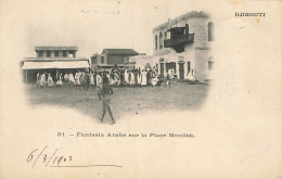 D3962 Fantasia Arabe Sur La Place Menilek - Djibouti