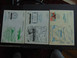 Très Beau Petit Lot De 3 Enveloppes 1er Jour Sur Le Bateau Cutty Sark - 1952-1971 Pre-Decimale Uitgaves