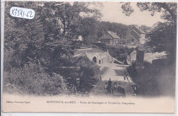 MONTREUIL-SUR-MER- PORTE DE BOULOGNE ET FONDATION BRAQUEHAY - Montreuil