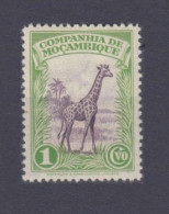 1937 Mozambique Company 201 Fauna - Giraffe - Girafes