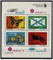 URUGUAY  BF 30  * *  Cup 1978   Football Soccer Fussball Auto Medailles Drapeau Papillon Automobile Tacot Avions - 1978 – Argentine