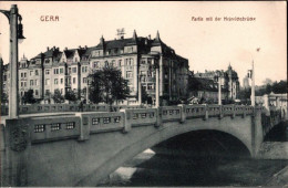 !  Alte Ansichtskarte Aus Gera, Heinrichsbrücke, Thüringen - Gera