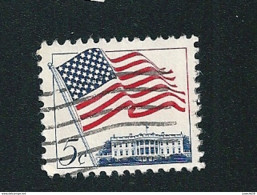 N° 743 White House  Drapeau Maison Blanche   Stamp Etats Unis D' Amérique  (1962) Oblitéré Timbre USA - Usados