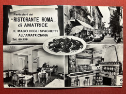 Cartolina - Ristorante Roma Di Amatrice - Vedute Diverse - 1965 - Rieti