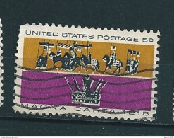 N° 782 Magna Carta (5) 1215 Timbre Stamp  Etats-Unis (1965) Oblitéré USA 782/1265 - Usados