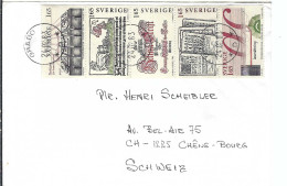 SUEDE Ca.1983: LSC De Gräbo à CHÊNE-BOURG (GE, Suisse) - Cartas & Documentos