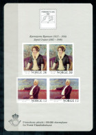 NORWEGEN Block 4, Bl.4 Mnh - Frimerkets Dag '82, Gemälde, Paintings, Peintures - NORWAY / NORVÈGE - Hojas Bloque