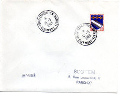FOIRES =  63 CLERMONT FERRAND 1963 = CACHET PETIT FORMAT  ' FOIRE EXPOSITION ' - Temporary Postmarks