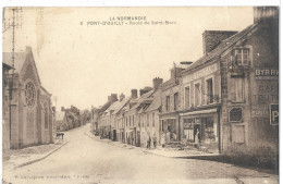 14    PONT - D' OUILLY  ROUTE  DE  SAINT - MARC - Pont D'Ouilly