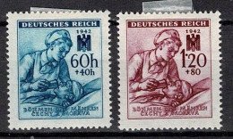 Bohemia And Morovia 1942 Red Cross - Altri & Non Classificati