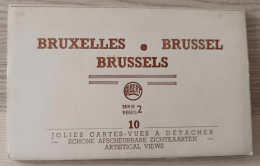 Carnet De Cartes Complet - Bruxelles - Série 2 - Albert - Phototypie A. Dohmen - Cartes Postales Anciennes - Autres & Non Classés