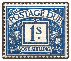 D33 1937-38 George Vi Watermark Postage Dues Mounted Mint Hrd2d - Portomarken