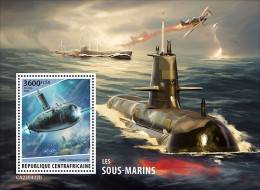 2024-02 - CENTRAL AFRICAN- SUBMARINE               1V  MNH** - Submarinos