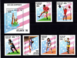 Olympics 1996 - Tennis - TOGO - S/S+Set MNH - Ete 1996: Atlanta