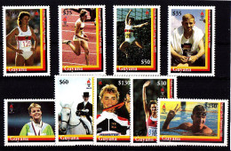 Olympics 1996 - Winner - GUYANA - Set 9v MNH - Ete 1996: Atlanta