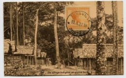 Congo Thysville Oblit. Keach 7A1 Sur C.O.B. 106 Sur Carte Postale Le 30/06/1927 - Cartas & Documentos