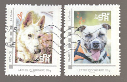 MONTIMBRAMOI LA SPA CHIENS OBLITERE - Used Stamps