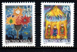 1995 - Ungheria 3527/28 Santo Natale   ------- - Unused Stamps
