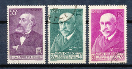 REPUBLIQUE FRANCAISE 1938-1939 CHARCOT 1867-1936 - LÉON GAMBETTA 1838-1882                                           Hk3 - Used Stamps