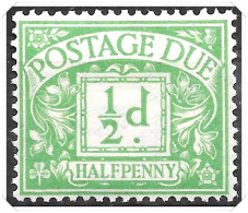 D10 1924-33 Block Cypher Watermark Postage Dues Unmounted Mint Hrd2d - Tasse