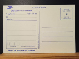 Code Postal. Carte Postale Du Secrétariat D'état Des PTT En Franchise. Neuve - Lettres & Documents