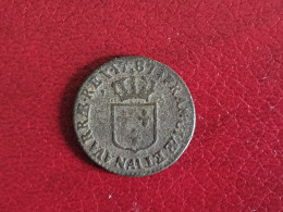 Rare R2 Demi-sol à L'écu 1/2 Sol 1787 AA Metz Jamais Nettoyé - 1774-1791 Louis XVI