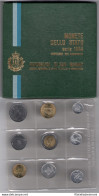 1986 Repubblica Di San Marino, Monete Divisionali,FDC Senza 500 Lire In Argento - San Marino