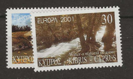 2001 MNH Cyprus  Postfris** - 2001