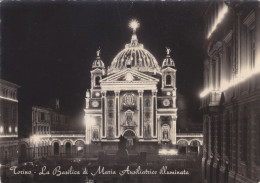 Cartolina Torino - La Basilica Di Maria Ausiliatrice Illuminata - Églises
