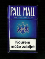 Tabacco Pacchetto Di Sigarette Rep. Ceca  - Pall Mall Da 20 Pezzi - Vuoto - Estuches Para Cigarrillos (vacios)