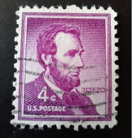 4 Cents  Abraham Lincoln Oblitéré - Gebraucht